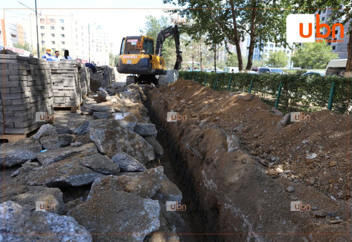 Явган хүний замыг шинэчлэхдээ нийт 22.9 км агаарын шилэн кабелуудыг газар доогуур сувагчилна