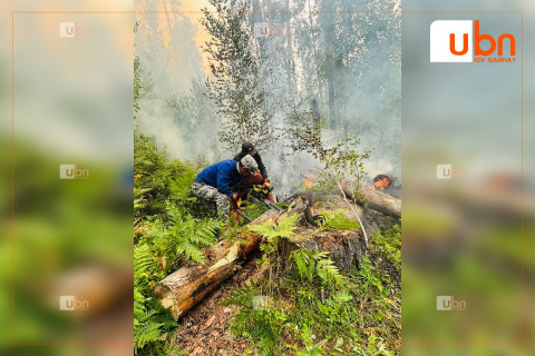 ОБЕГ: Увс, Хөвсгөл, Баян-Өлгий, Булган аймгийн зарим сумдад гарсан түймрийг унтраахаар ажиллаж байна