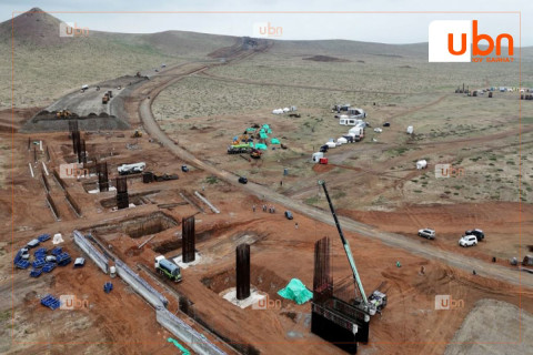 Багахангай-Хөшигийн хөндий чиглэлийн төмөр замын далангийн ажил 58, гүүрийн бүтээц 65 хувийн гүйцэтгэлтэй үргэлжилж байна