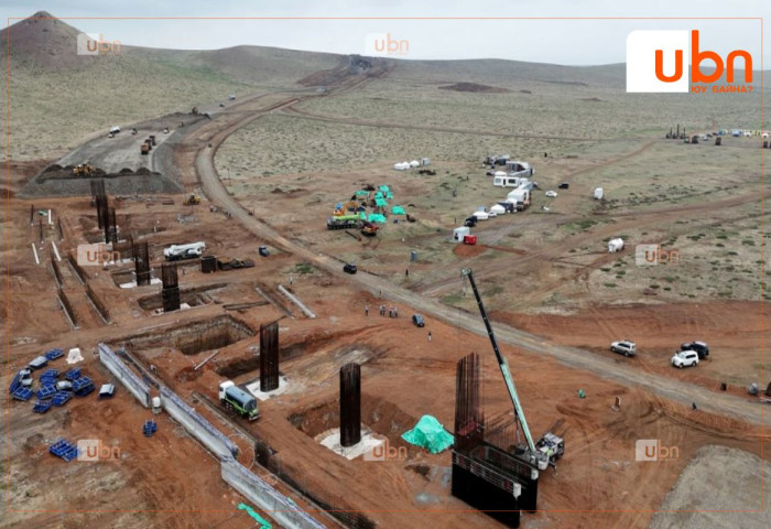 Багахангай-Хөшигийн хөндий чиглэлийн төмөр замын далангийн ажил 58, гүүрийн бүтээц 65 хувийн гүйцэтгэлтэй үргэлжилж байна