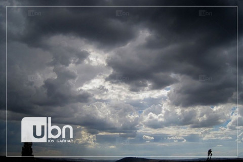 ЦУОШГ: Өнөө шөнө зүүн аймгуудын нутгийн хойд хэсгээр ахиухан хэмжээний бороо орно