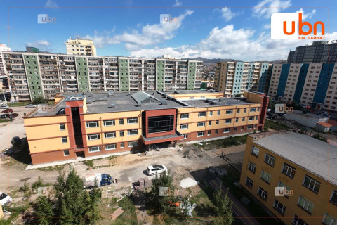 СХД-т 640 хүүхдийн суудалтай сургуулийн барилга угсралтын ажил 80 хувьтай байна