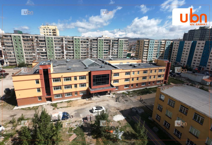 СХД-т 640 хүүхдийн суудалтай сургуулийн барилга угсралтын ажил 80 хувьтай байна