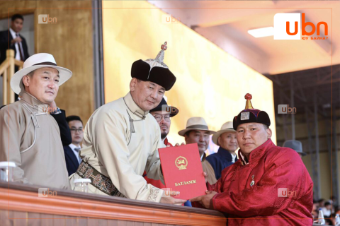 Улсын начин Ш.Отгонтөгсийн цолны мялаалга наадмын түрүү бөх 10 сая төгрөгийн бай гардана