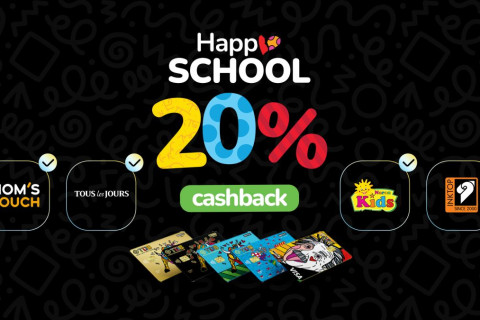 Happy School-20% CASHBACK Бритточууддаа зориулав