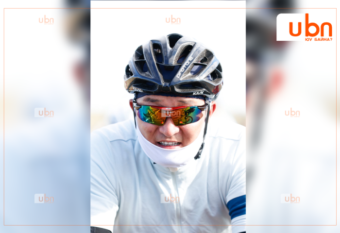 УИХ-ын дарга Д.Амарбаясгалан дугуйгаар 3 өдөр 320 км-ыг дугуйчидтай нийлж туулжээ