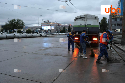 Х.Нямбаатар: Борооны ус зайлуулах шугам хоолойгүй, ус ихээр тогтсон байршлуудад 8560 тонн ус соруулж, хэвийн болголоо