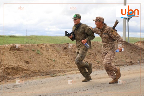 Монгол, Орос дайчид 5 км-ийн гүйлтийн тэмцээнээр...