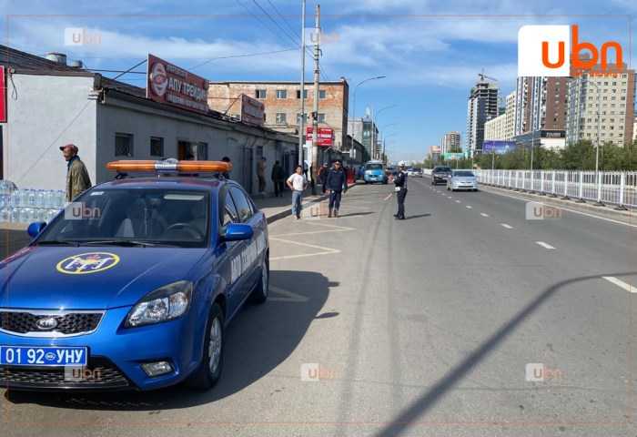 Энхтайваны өргөн чөлөөгөөр автобус зорчих нэгдүгээр эгнээг бүрэн чөлөөлж байна