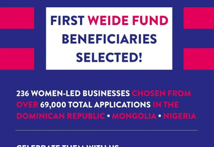 Монголын бизнес эрхлэгч эмэгтэйчүүд нэг сая ам.долларын тэтгэлэгт хамрагдана