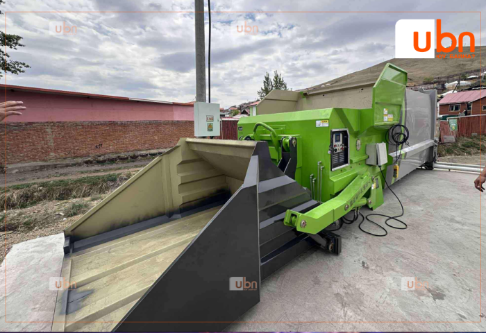 Чингэлтэй дүүрэг гэр хорооллын ил задгай хогийн цэгийг бууруулах шинэ автомат төхөөрөмж нэвтрүүллээ