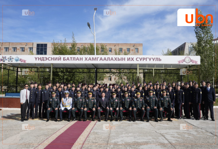 Монгол Улсын ууган сургуулиудын нэг, Үндэсний батлан хамгаалахын их сургуулийн хичээлийн шинэ жилийн нээлт боллоо
