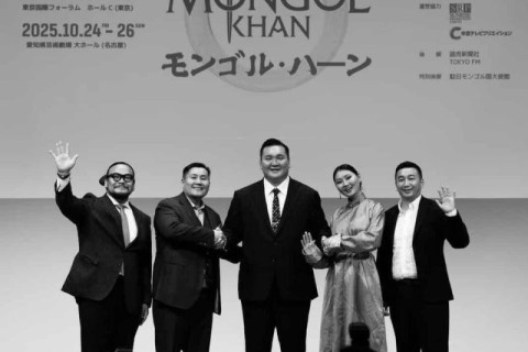 “Хакухо” М.Даваажаргал “Монгол Хаан” жүжгийн соёлын элч төлөөлөгч болжээ