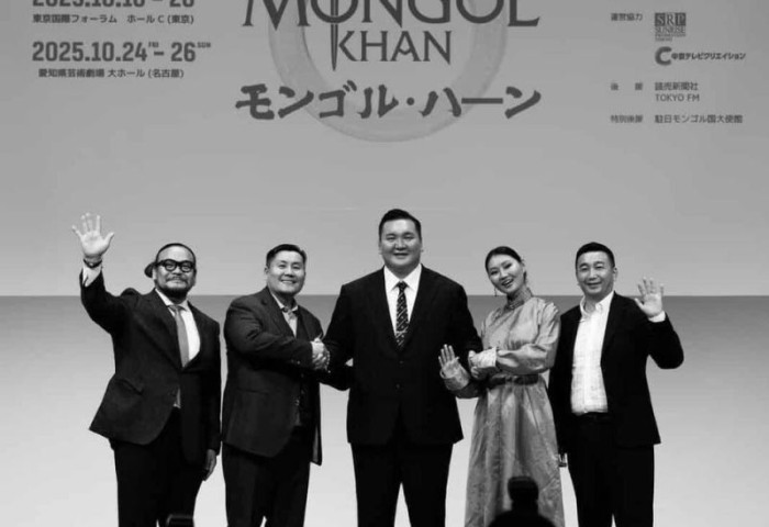 “Хакухо” М.Даваажаргал “Монгол Хаан” жүжгийн соёлын элч төлөөлөгч болжээ