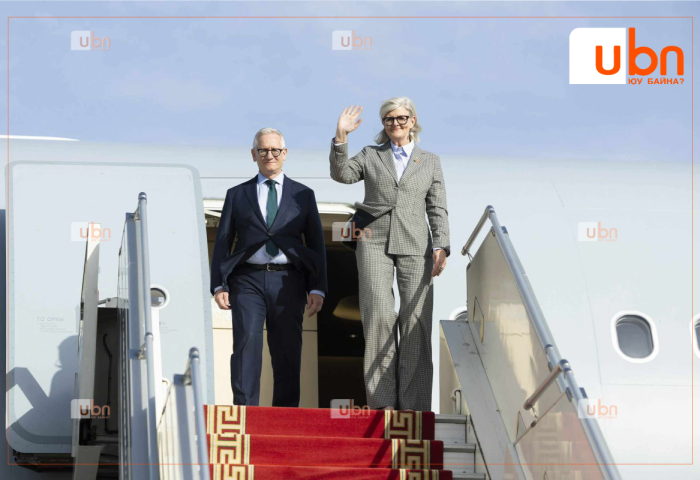 Австралийн Холбооны Улсын Амбан захирагч Саманта Мостин төрийн айлчлал хийхээр хүрэлцэн ирлээ