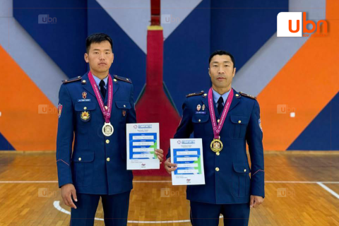 Дуатлоны Азийн цомын аварга шалгаруулах тэмцээнээс онцгой байдлын алба хаагчид алт, мөнгөн медаль хүртлээ