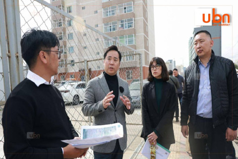 НИТХ-ын дарга А.Баяр БЗД-т шинээр төлөвлөж буй замын трассаар ажиллажээ