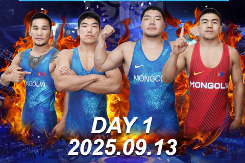 ЧӨЛӨӨТ БӨХИЙН ДАШТ: Өнөөдөр М.Лхагвагэрэл тэргүүтэй дөрвөн бөх барилдана