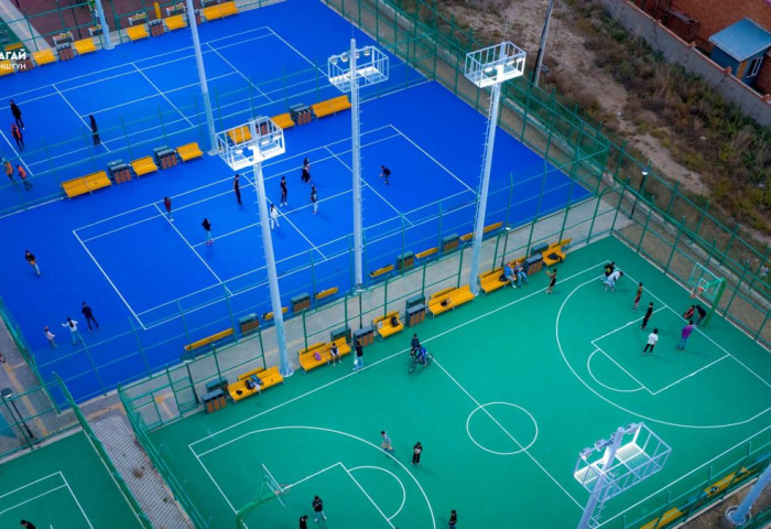 Сонгинохайрхан дүүрэгт спорт цогцолбор нээлтээ хийлээ
