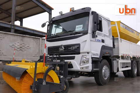 Цас цэвэрлэгээ, давс, бодис цацах зориулалт бүхий 10 машиныг хүлээн авчээ