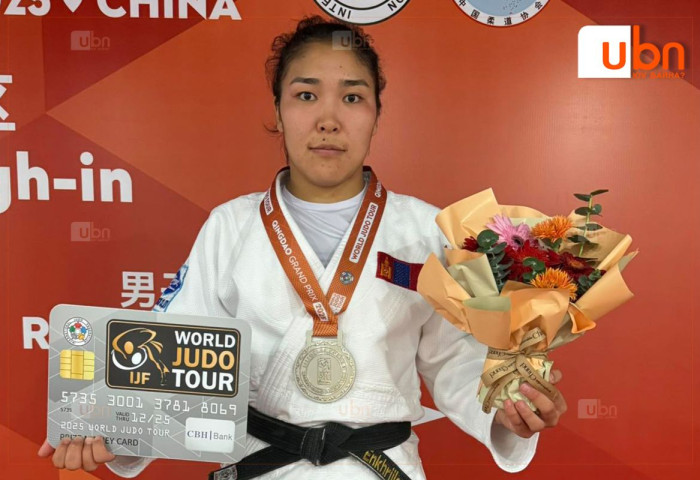 ЧИНДАО: МУГТ Л.Энхрийлэн мөнгөн медаль хүртлээ