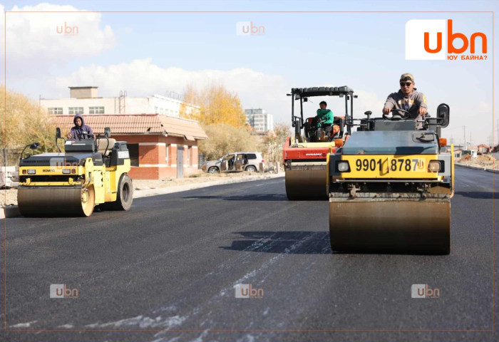 НЗХГ: Эрчим хүчний гудамжны замын өргөтгөл 70 хувьтай үргэлжилж байна Үлдсэн 30 хувийг ирэх сард дуусгана