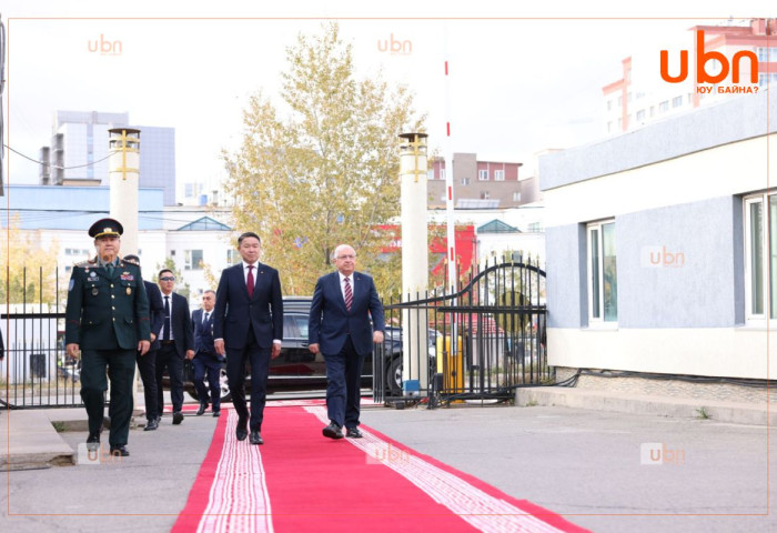 БҮГД НАЙРАМДАХ ТУРК УЛСЫН ҮНДЭСНИЙ БАТЛАН ХАМГААЛАХЫН САЙД ЯШАР ГҮЛЭР МОНГОЛ УЛСАД АЙЛЧИЛЖ БАЙНА