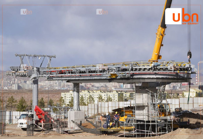 Дүүжин замын тээвэр төслийн  19 тулгуур цамхгийг арваннэгдүгээр сард бүрэн суурилуулна