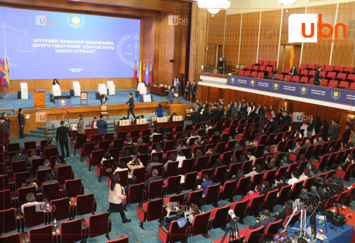 Шүүхийн ерөнхий зөвлөлийн шүүгч гишүүд сонгогдлоо