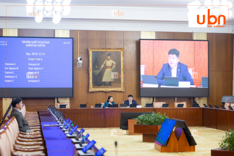 Гишүүд танхимдаа орж ирээгүй тул Ерөнхий сайдын асуудлыг үргэлжлүүлэн хэлэлцэх ТББХ-ны хуралдаан ТОДОРХОЙГҮЙ хугацаагаар ХОЙШИЛЛОО