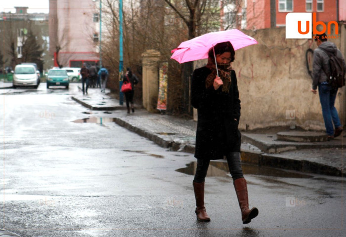 ӨГЛӨӨНИЙ МЭНД: Улаанбаатарт 1 хэм дулаан, ялимгүй хур тунадас орно