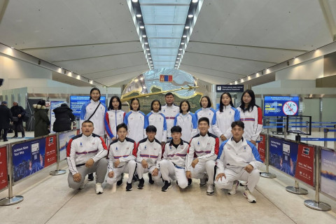 Жүдо бөхийн өсвөрийн баг тамирчид Бахрейн улсад болох Залуучуудын Азийн наадамд оролцохоор эх орноосоо мордлоо