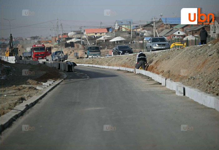 Толгойтын замыг Ард Аюушийн өргөн чөлөөтэй холбох 1.5 км авто замын зорчих хэсгийн хөдөлгөөнийг энэ сарын 31-нд нээнэ