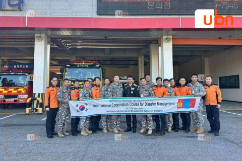 Олон улсын гал сөнөөгчдийн сургалтад онцгой байдлын алба хаагчид хамрагдаж байна