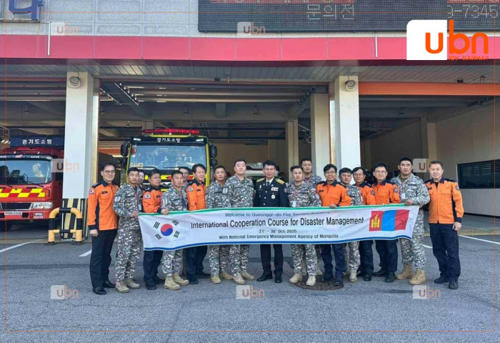 Олон улсын гал сөнөөгчдийн сургалтад онцгой байдлын алба хаагчид хамрагдаж байна