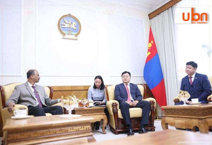 Монгол-Энэтхэгийн парламент хоорондын харилцааг эрчимжүүлнэ