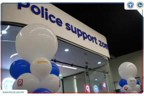 ЦЕГ: БЗД-т байрлах И-Март сүлжээ дэлгүүрийн 1 дүгээр давхарт “Police Support Zone” байгууллаа