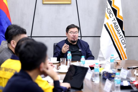 МОНГОЛ УЛСЫН ЕРӨНХИЙ САЙД Г.ЗАНДАНШАТАР “ЭРДЭНЭС ТАВАНТОЛГОЙ” ХК-Д АЖИЛЛАЛАА