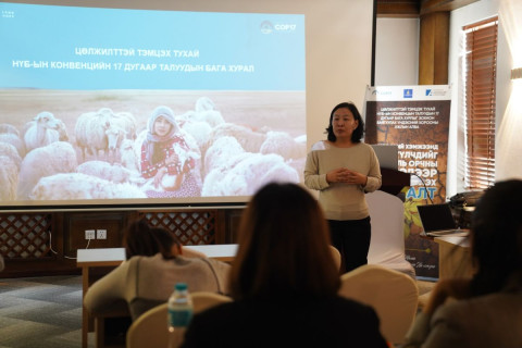 Байгаль орчны чиглэлээр сэтгүүлчдийг мэргэшүүлэх сургалт амжилттай болж өндөрлөлөө