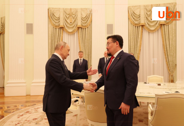 Ерөнхий сайд Г.Занданшатар ОХУ-ын Ерөнхийлөгч В.В.Путинд бараалхлаа