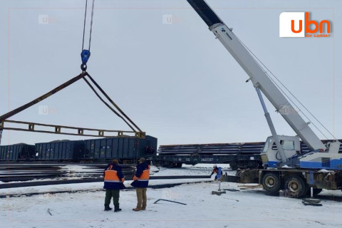 Төмөр замын бүтээн байгуулалт үргэлжилж байна