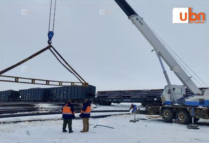 Төмөр замын бүтээн байгуулалт үргэлжилж байна