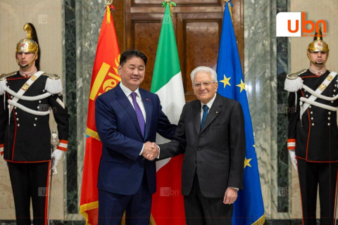 Бүгд Найрамдах Итали Улсын Ерөнхийлөгч Сэржо Маттарэлла ирэх жил Монгол Улсад төрийн айлчлал хийнэ