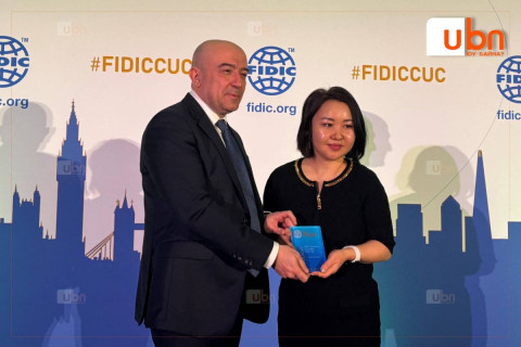 Сэлбэ 20 минутын хот төслийн FIDIC гэрээний зөвлөх оны шилдгээр шалгарлаа