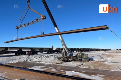 Төмөр замын төслийн бүтээн байгуулалт 84 хувьтай үргэлжилж байна