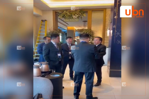 Намын дарга О.Цогтгэрэл тэргүүтэй АН-ын гишүүд АНУ-д ажиллах үеэрээ Ерөнхийлөгч асан Ц.Элбэгдоржтой уулзжээ