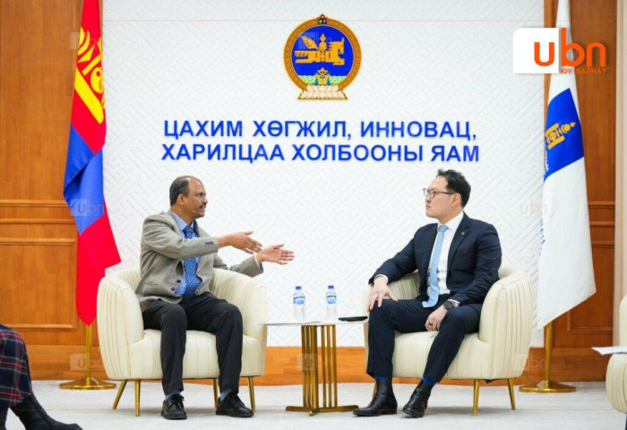 Монгол, Энэтхэгийн стратегийн түншлэлийг цахим хөгжил, инновацын салбарт шат ахиулна