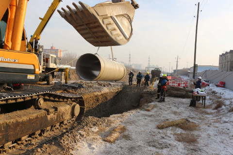 Бохир усны “Туул-1” коллекторын шугам угсралтын ажил үргэлжилж байна