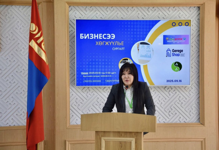 Хан-Уул дүүргийн үйлдвэрлэл эрхлэгчдэд “Бизнесээ хөгжүүлье” сэдэвт сургалт зохион байгууллаа