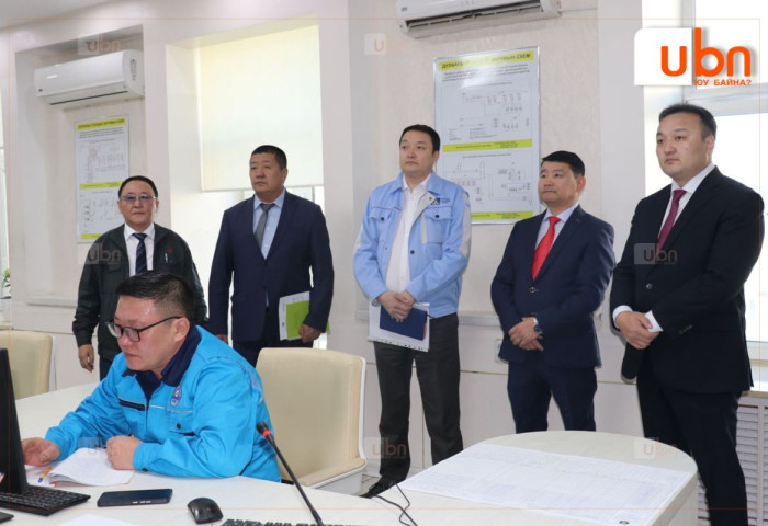 Эрчим хүчний дэд сайд С.Далхаасүрэн Улаанбаатар дулааны сүлжээ ТӨХК-д ажиллалаа